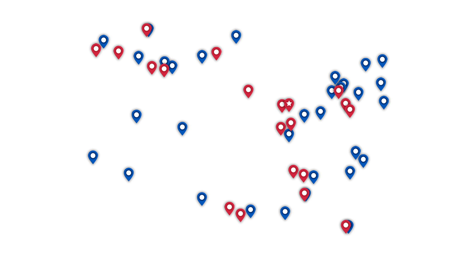 FS Locations Map