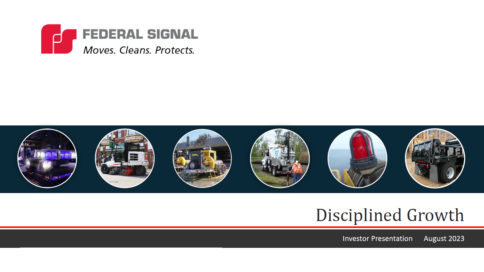 Investor Presentation August 2023 Graphic