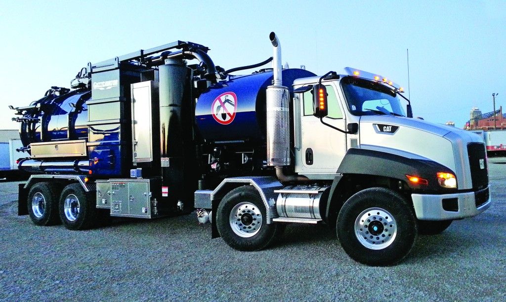 Guzzler Vacuum Trucks Offer Kenworth and Caterpillar Chassis Options