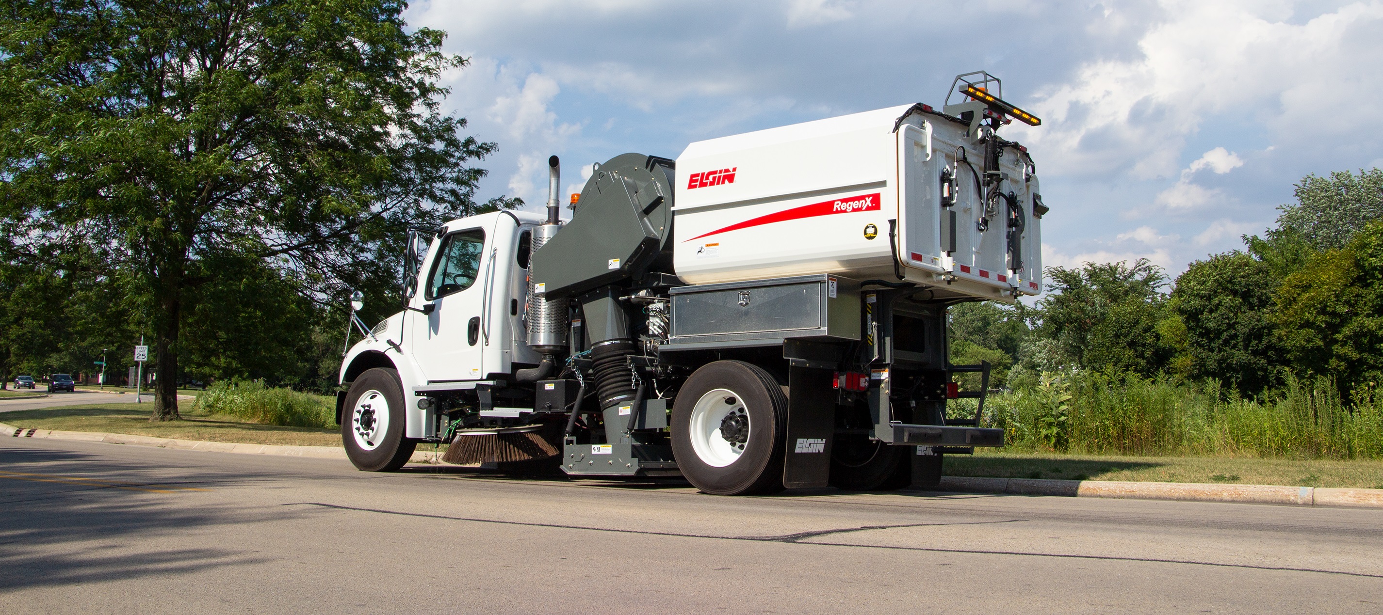 Elgin Sweeper Introduces RegenX™ Regenerative Air Sweeper: Built by Elgin. Designed by You.